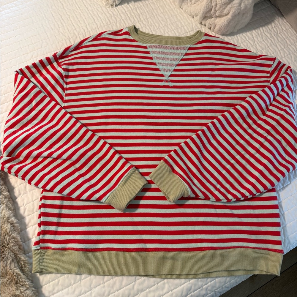 We The Free Classic Striped
Oversized Crewneck